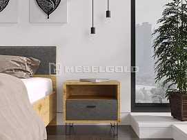 Тумба прикроватная Грейс KOM1S