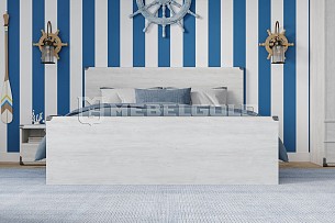 Кровать Индиана JLOZ/160x200 сосна каньон