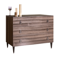 Комод Римини (Орех империя/Серебро) РМКМ-1