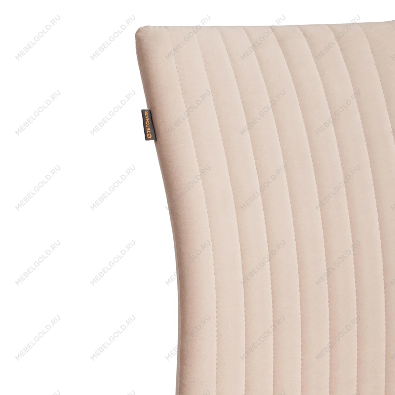 Стул обеденный Monte Carlo, TREND, флок, бежевый/черный, 7, 49х51х93 см | изображение 8