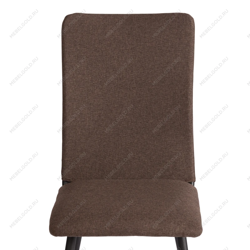 Стул обеденный La Rousse, NEW, ткань рогожка, коричневый/черный, 3М7-147, 45x55x93 см | изображение 5