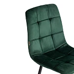 Стул CHILLY (mod. JSC-220), Велюр/металл, 44,5х52,5х88 см, dark green (темно-зеленый) HLR57 / черный | изображение 8