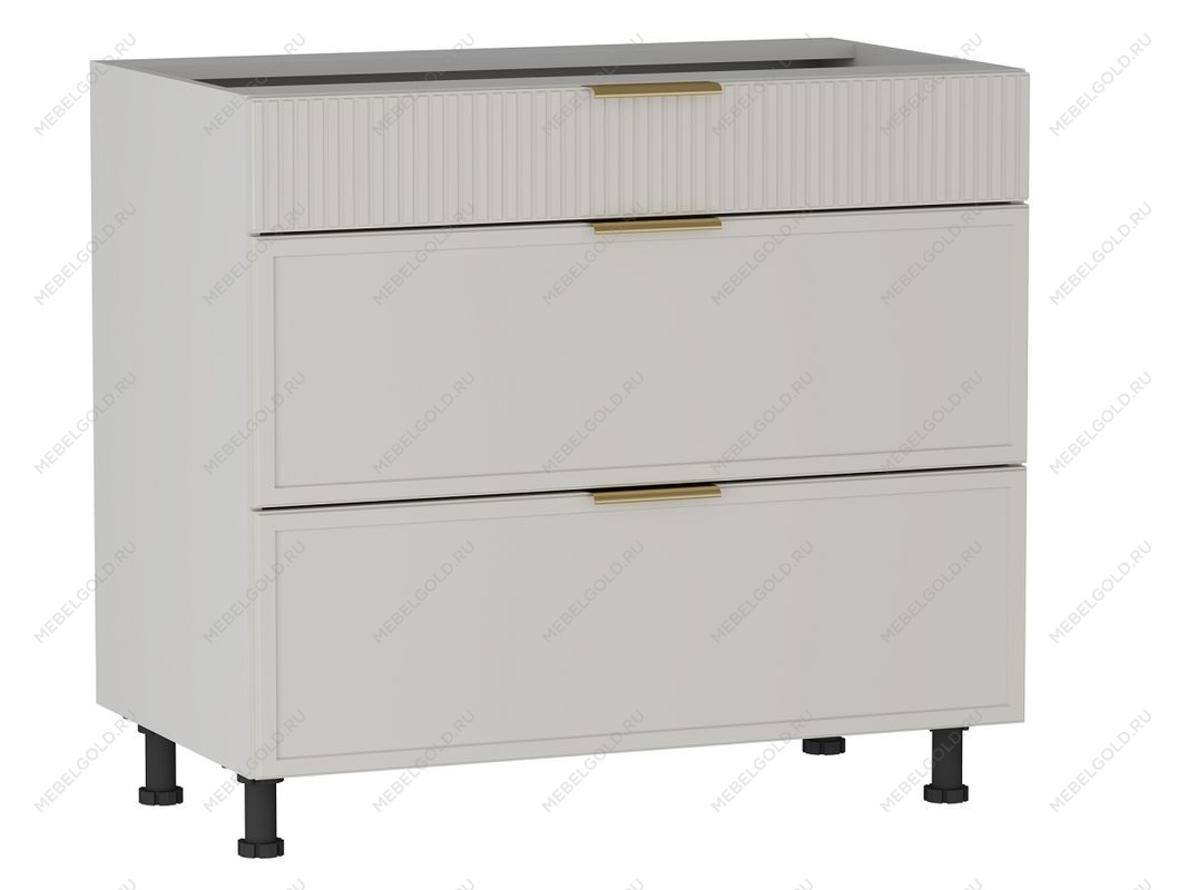 Стол с ящиками СЯ-90 (140/284), Берта (900*528*820) Светлый Мокко, 22929