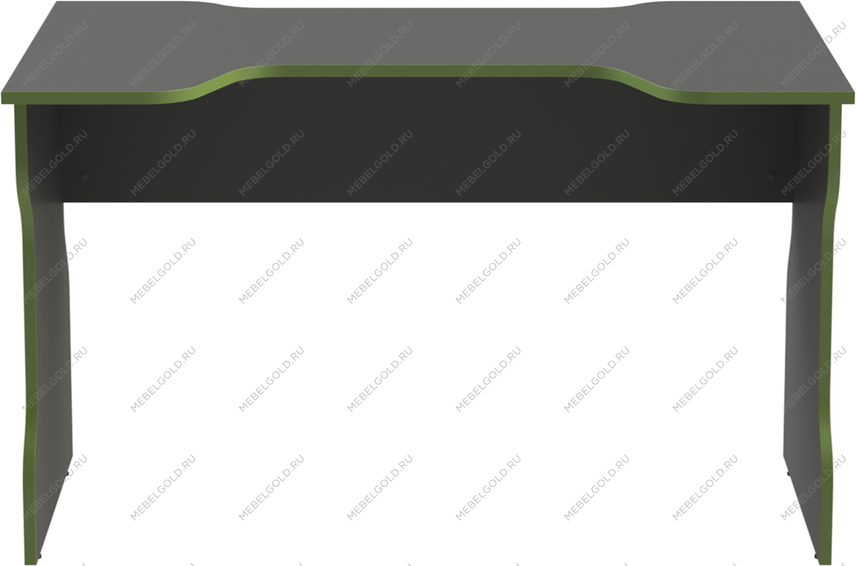 ВАРДИГ стол компьютерный ИКЕА / IKEA K1 120x82, антрацит/лайм | изображение 1