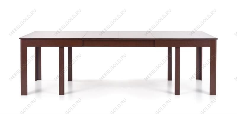 Стол обеденный Halmar SEWERYN раскладной (темный орех) 160-300/90/76 | изображение 4