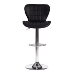 Стул барный AVIONIC (mod. KY712A), металл/экокожа, 45*53*86-107 см, черный/хром | изображение 4