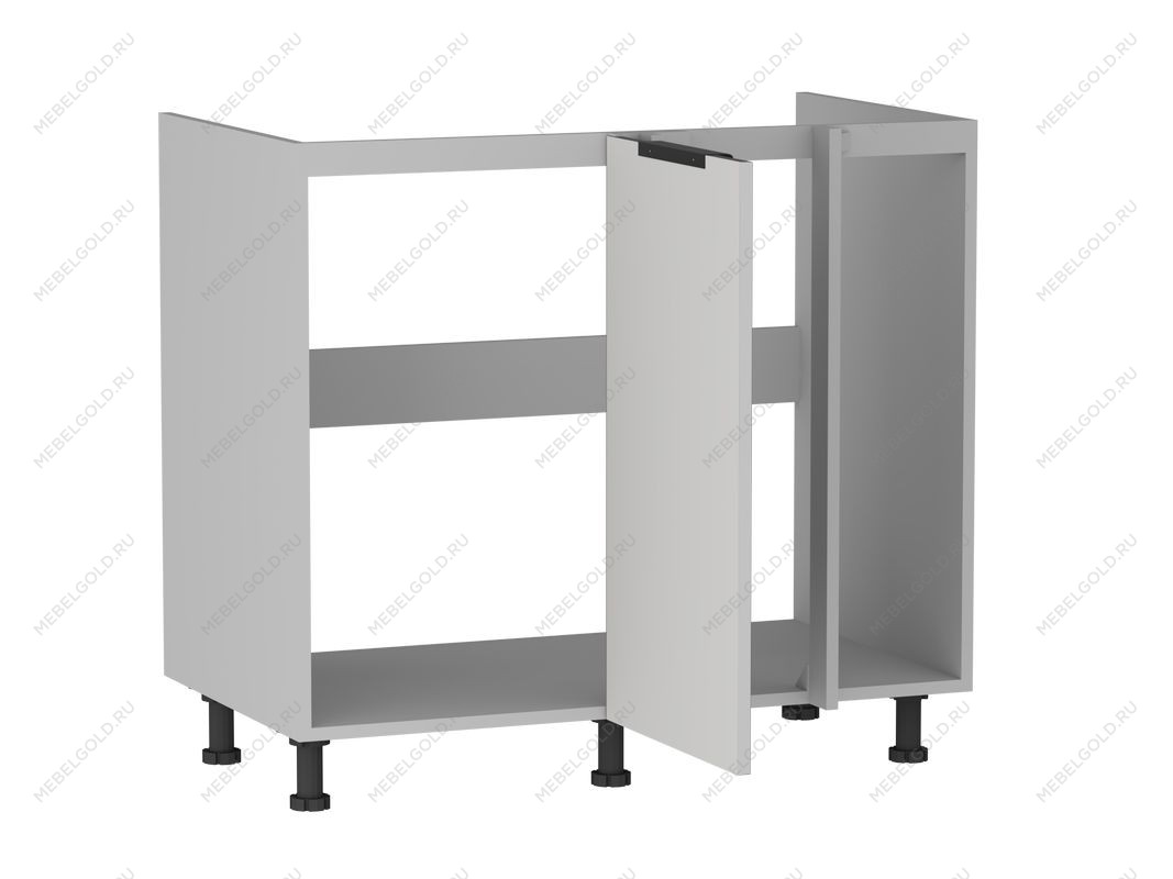 Стол под мойку угловой СМУ-100, Ватель (900*554*820) Экокожа Белый, 23913 | изображение 1