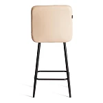 Полубарный стул Medeo/Медео, экокожа, бежевый, 42х56х102 см | изображение 3