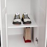 Полка ПЕГАС для шкафа, ДСП, цвет белый | изображение 3