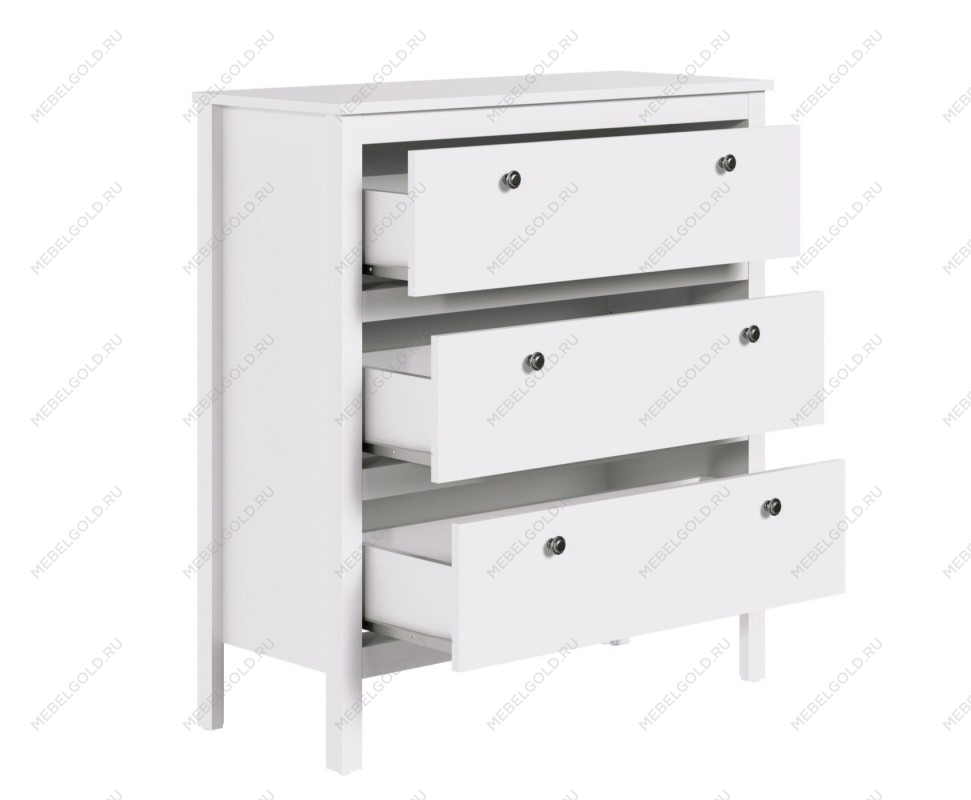 Комод Ева (Хельга) KOM3S белый | изображение 2