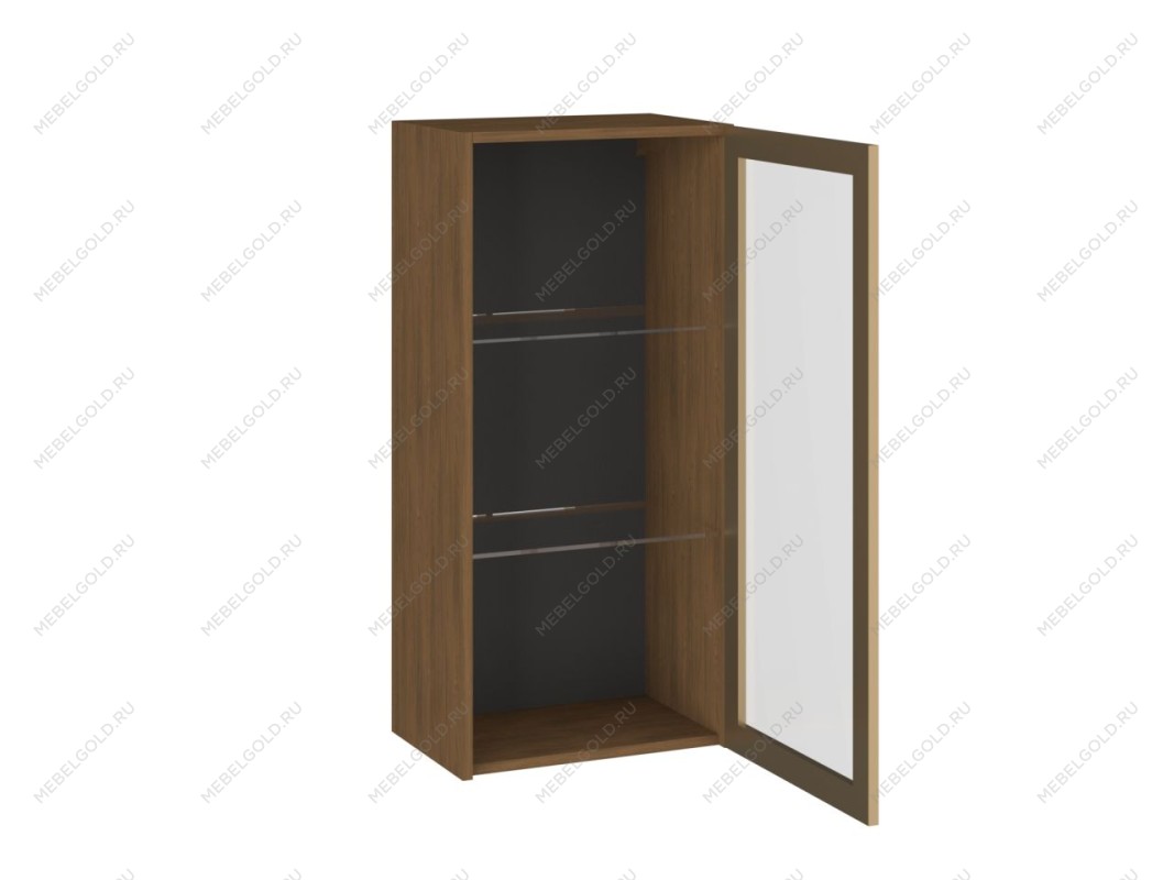 Шкаф 960 ШСТ-45, Фьюжн (450*317*960) Дуб Каселла коричневый/Золото, 27171 | изображение 1