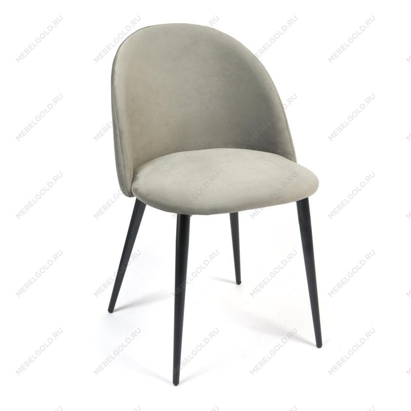 Стул MONRO (mod. 710) серый barkhat 26/черный