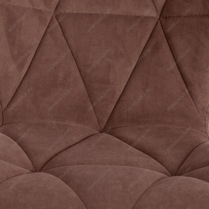 Кресло SELFI, флок, коричневый, 6 | изображение 6