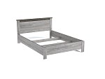 Кровать (каркас) 1400, Денвер (1468*2077*860) Риббек серый, 11706 | изображение 1