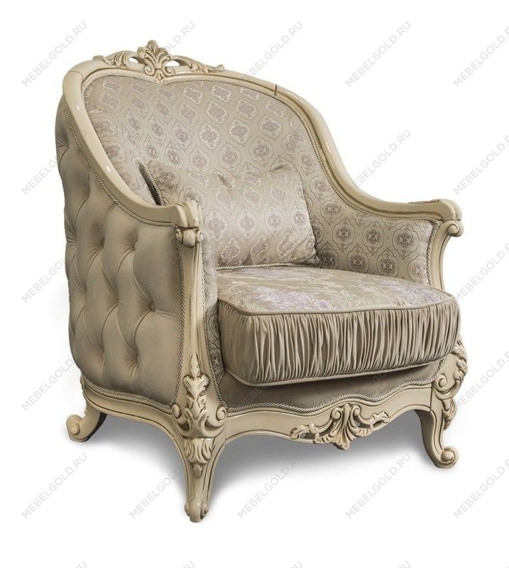 Кресло Мона Лиза крем