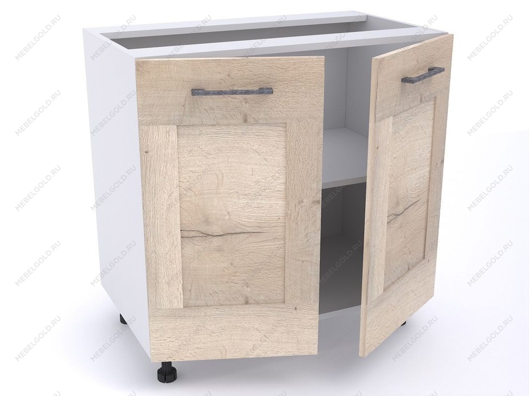 Стол С-80, Дублин (800*470*820) Дуб галифакс белый, 21607 | изображение 1