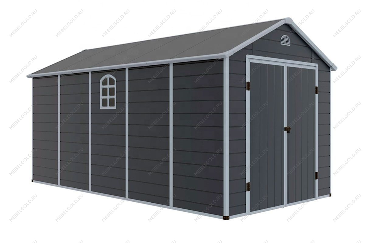 Сарай пластиковый Black Fox Modernist J 11м2 | изображение 4