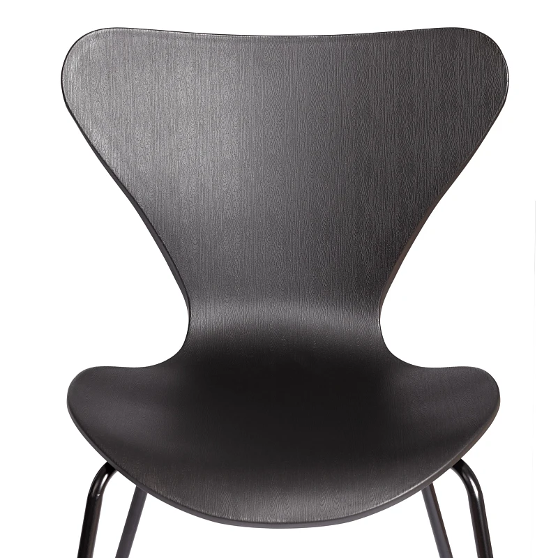 Стул Jacobsen (mod DC 102-1), пластик/металл, 45 х 54.5 х 80 см, Black (Черный) / Black (Черный) | изображение 5