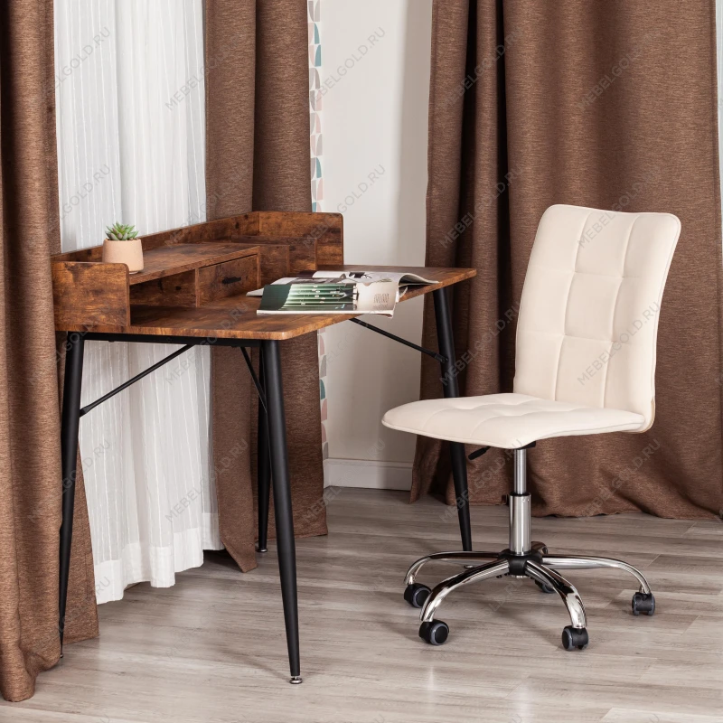 Кресло ONE, флок, молочный, 4 | изображение 10