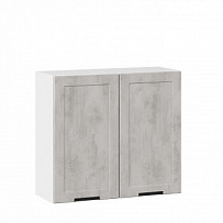 Шкаф кухонный 800 Джамис (Белый/Белый камень)