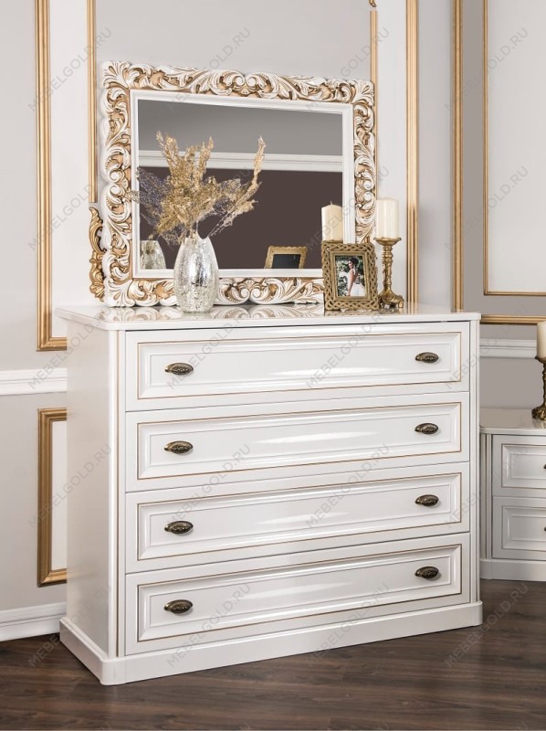 Зеркало Натали белый глянец (спальня) | изображение 2