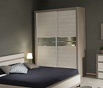 Шкаф-купе 2-х дверный, Лацио (1752*630*2300) Серый камень, 11009 | изображение 1