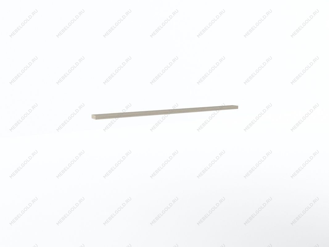 Обкладка горизонтальная, Мале (38*100*3050) Дуб галифакс белый, 11219