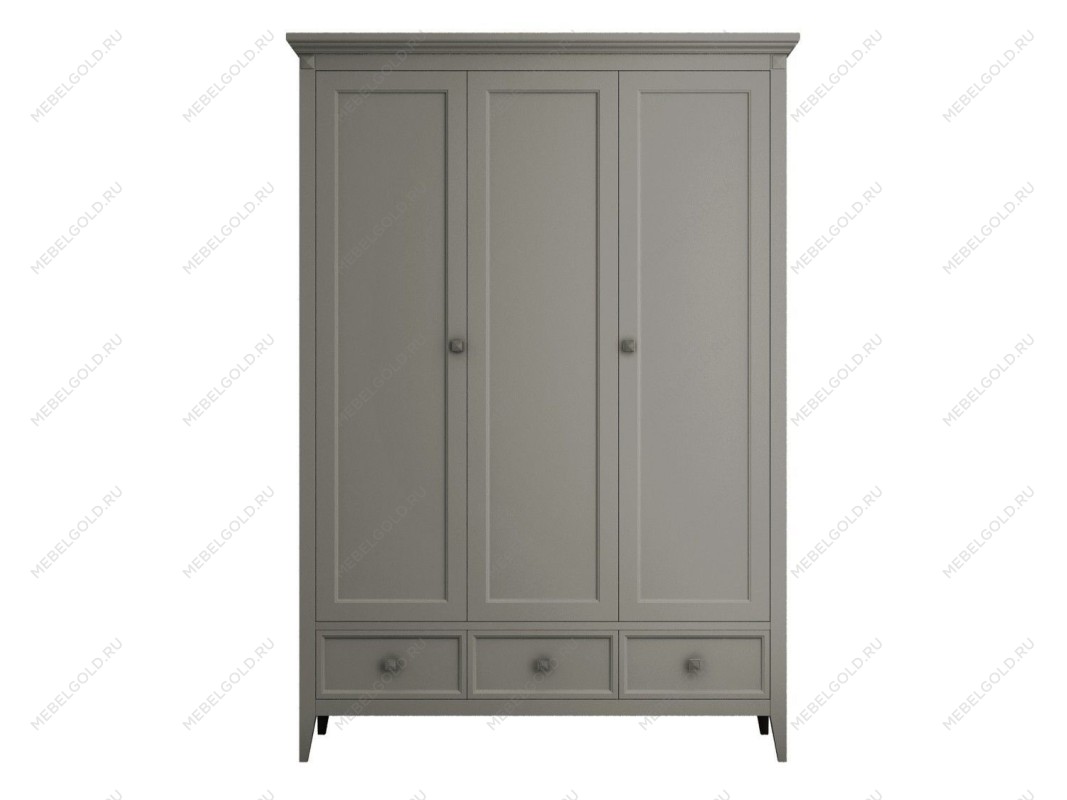 Шкаф трехстворчатый Manhattan (Серый)