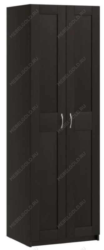 Шкаф МАКС двухдверный, ДСП, цвет Дуб Венге