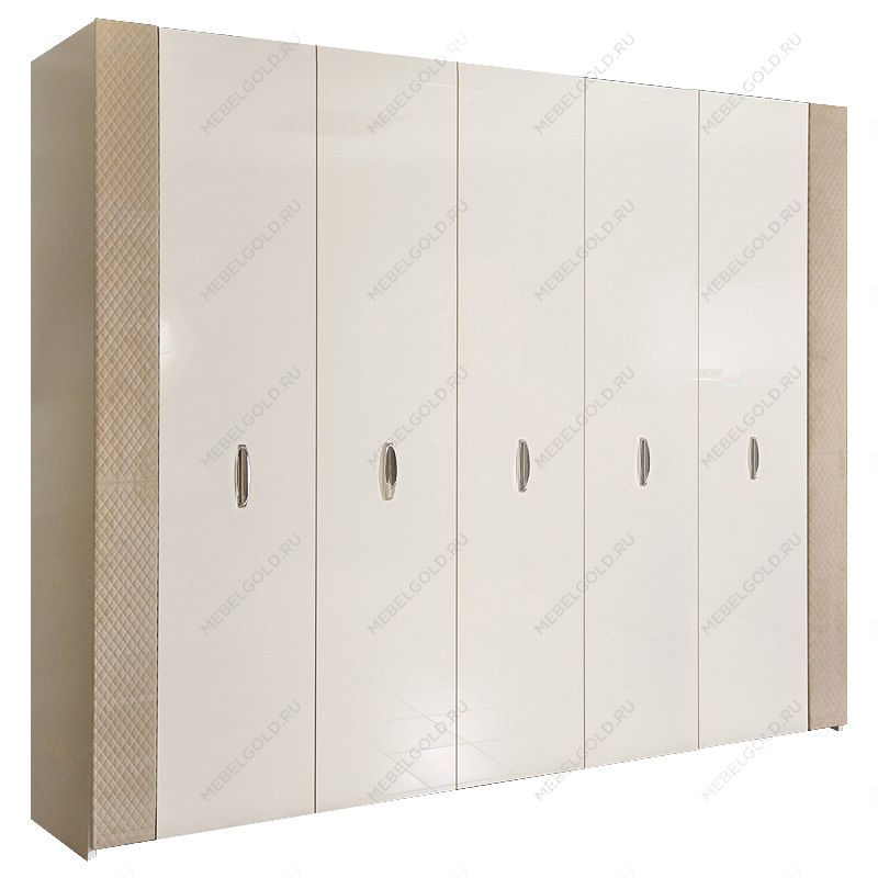 Шкаф 5-и дв. для платья и белья Paradise ПРШ 2/5