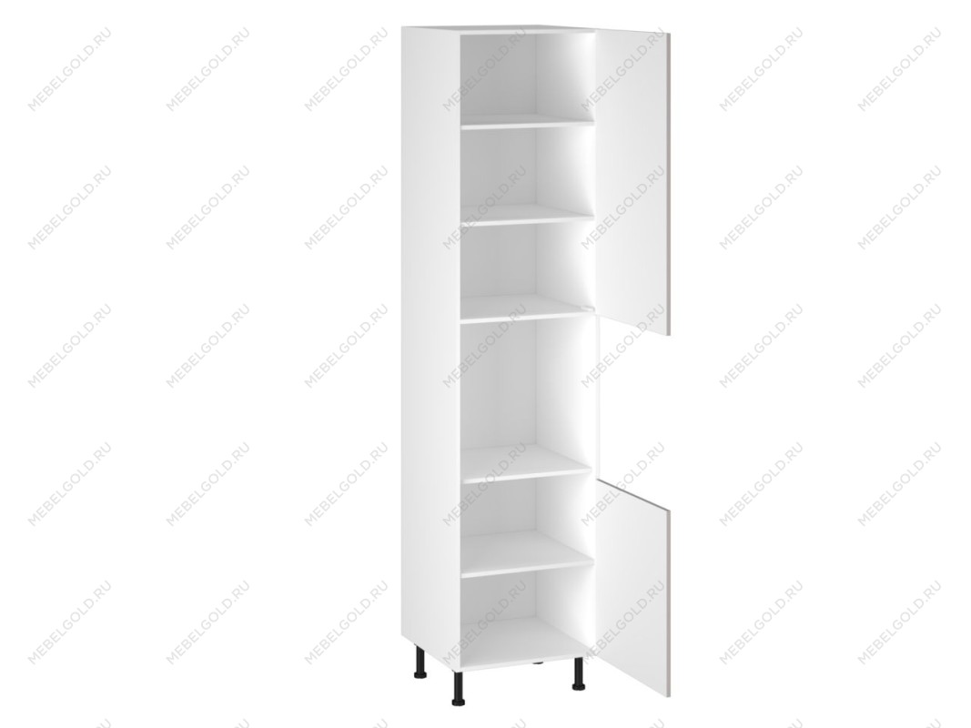 Шкаф-пенал 1080 ПГ-60, Виста (600*586*2576) Экокожа Бежевый, 26499 | изображение 1