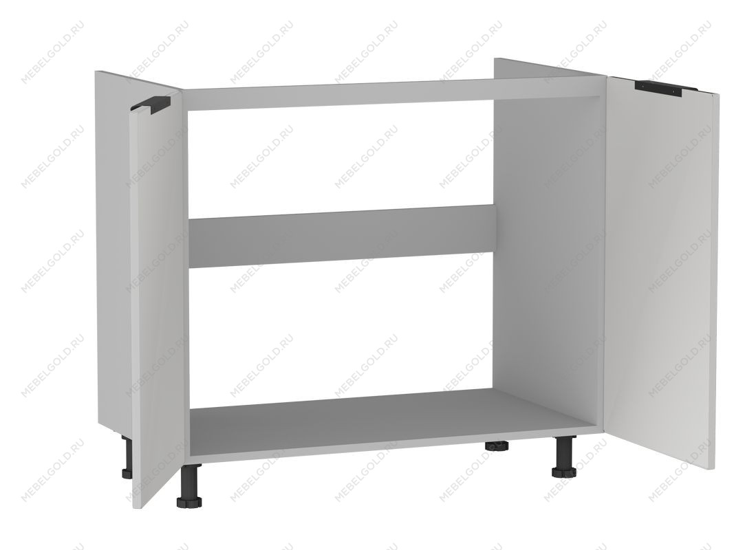 Стол под мойку СМ-90, Ватель (900*520*820) Экокожа Белый, 23912 | изображение 1