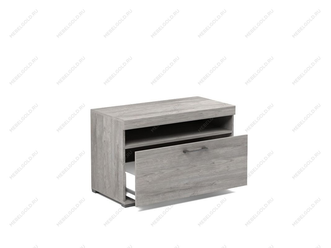 Тумба Д-5 малая под ТВ, Денвер (900*450*576) Риббек серый, 31308 | изображение 1