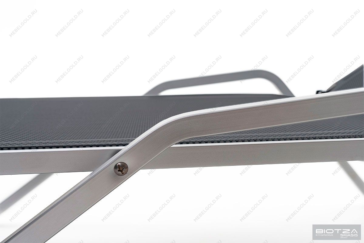 Шезлонг Hera алюминиевый, антрацит | изображение 11