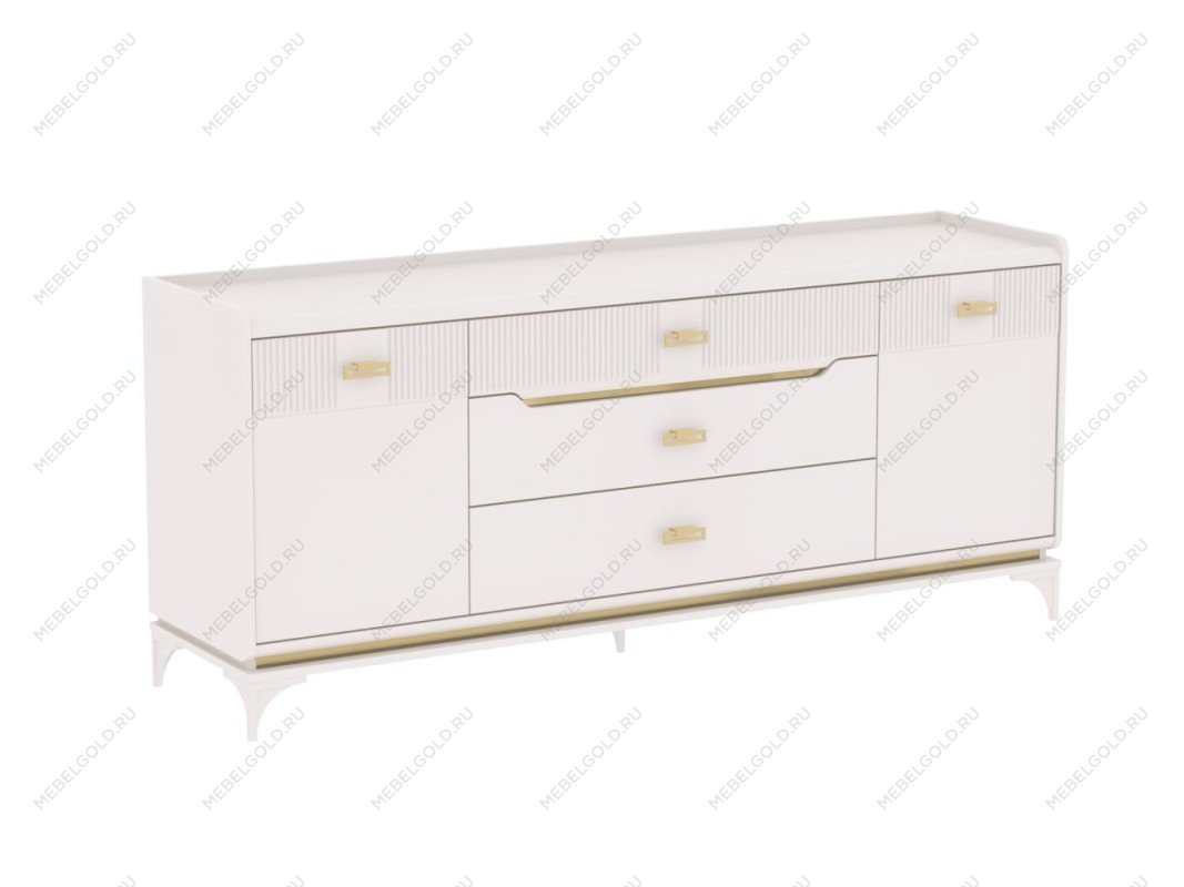 Комод широкий, Сиде (1800*447*786) Белый, 12905