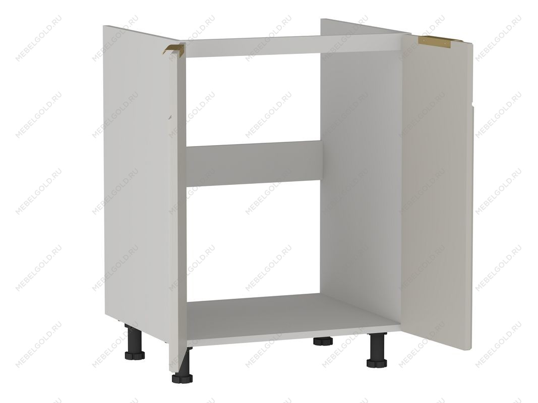 Стол под мойку СМ-60 2-х дверный, Берта (600*525*820) Светлый Мокко, 22919 | изображение 1