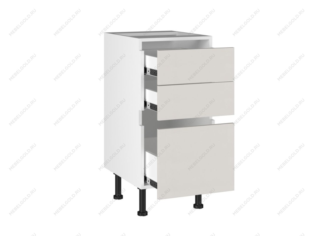 Стол с ящиками СЯ-40, Виста (400*523*870) Экокожа Белый, 26217 | изображение 1