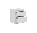 КАСТОР (KULLEN) тумба ИКЕА / IKEA 2 ящика белая | изображение 2