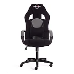 Кресло DRIVER (22), флок/ткань, черный/серый, 35/TW-12 | изображение 4