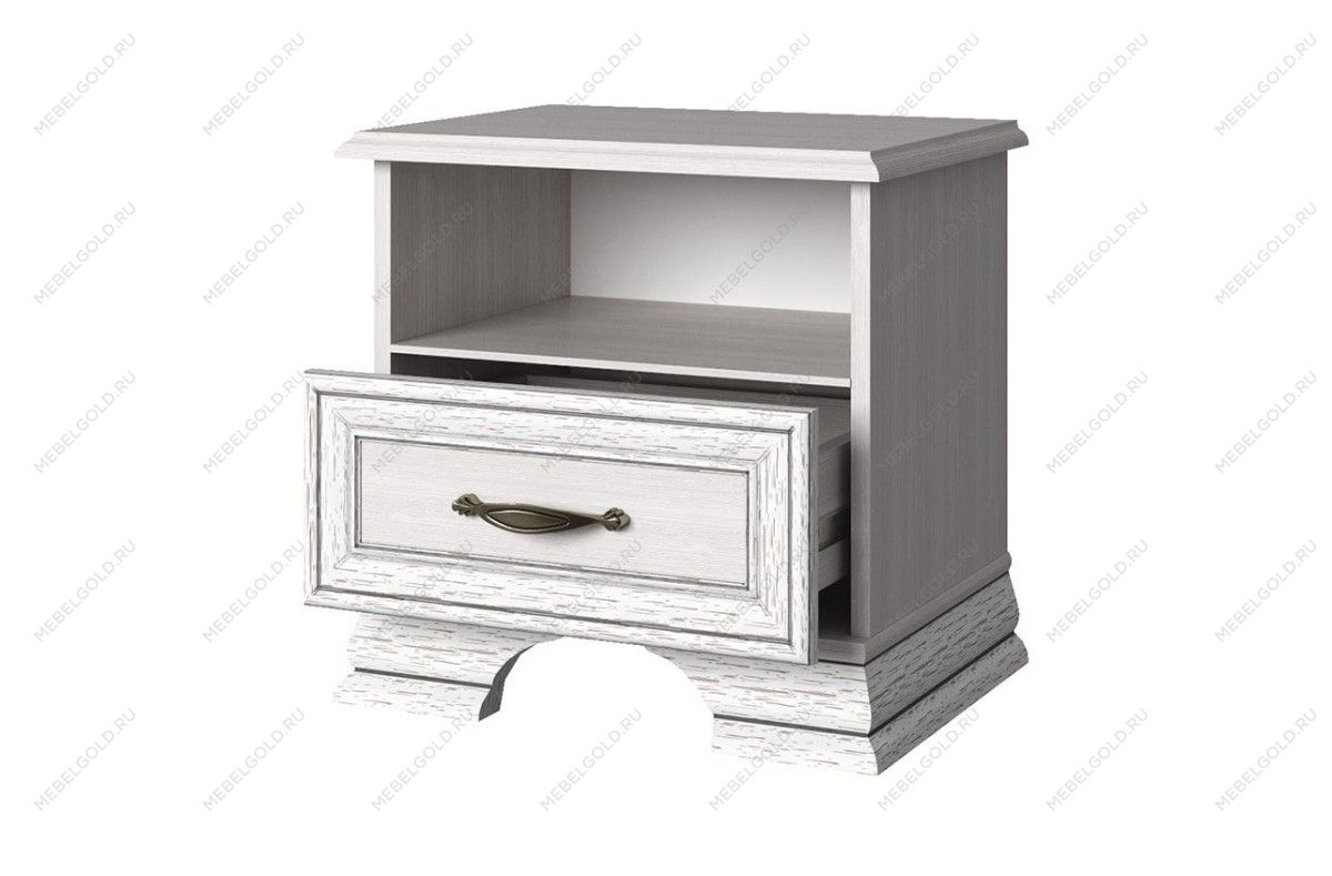 Тумба прикроватная Тиффани 1S вудлайн кремовый | изображение 1