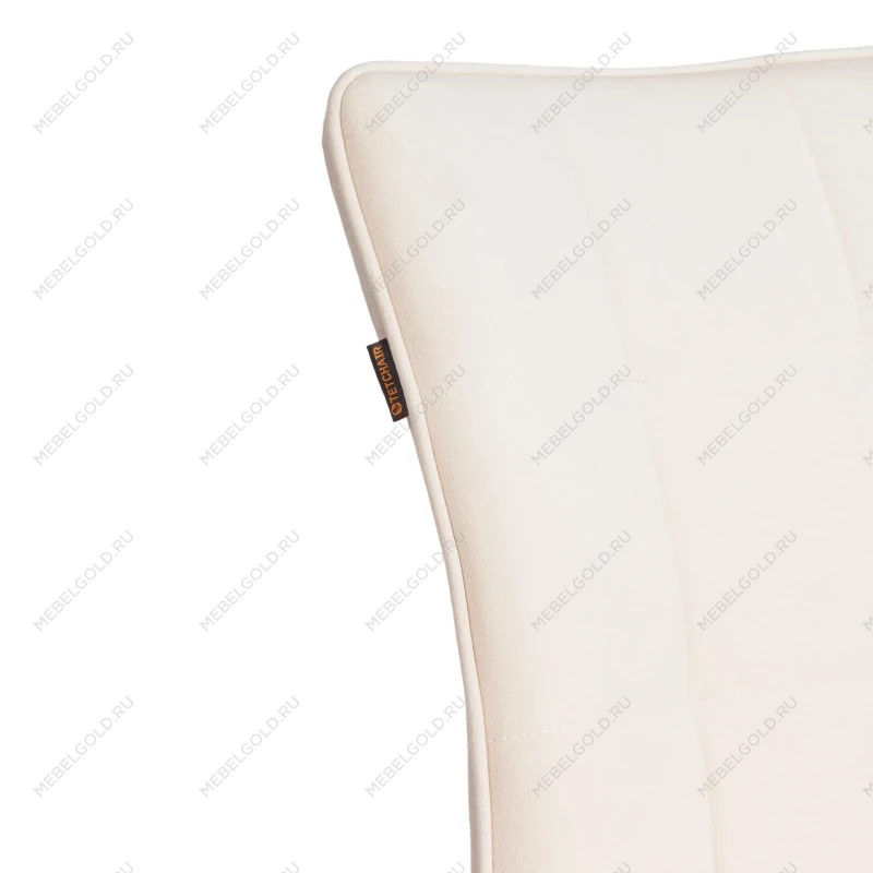 Стул обеденный Bari (2 шт. в упаковке), LT, велюр, молочный/черный, 4, 41х55х89 см | изображение 8