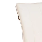 Стул обеденный Bari (2 шт. в упаковке), LT, велюр, молочный/черный, 4, 41х55х89 см | изображение 8