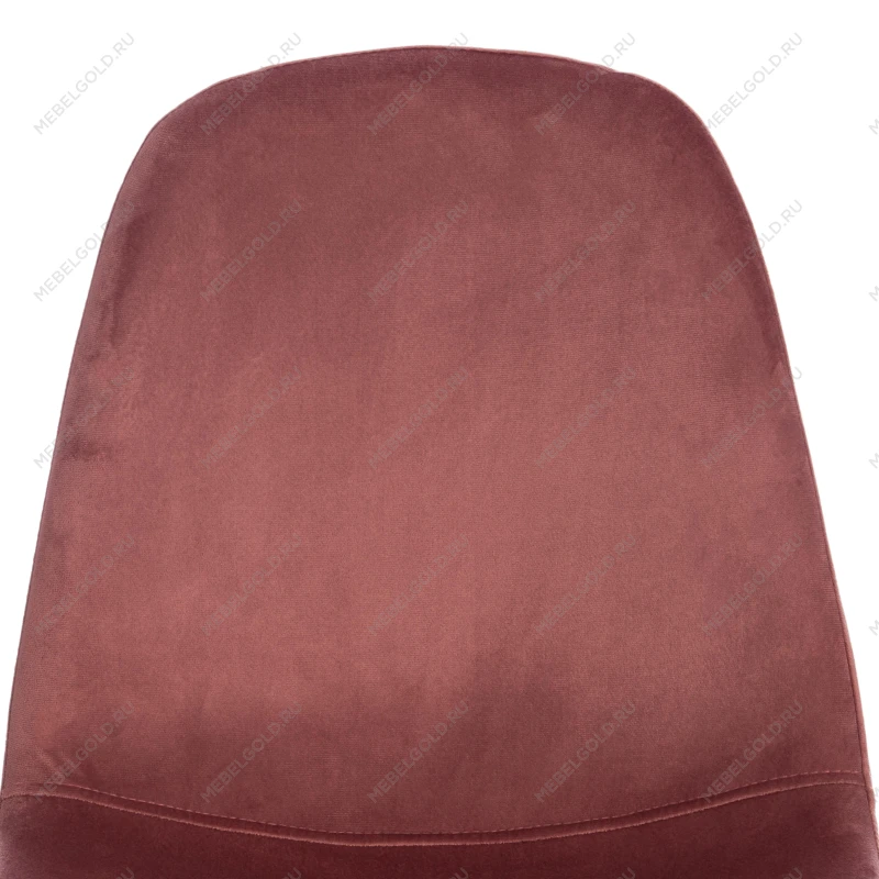 Стул BREEZE (mod. 4724), Велюр/металл, 44 х 53 х 87 см, Coral (коралловый) HLR44 / белый | изображение 6