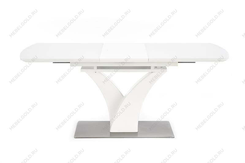 Стол обеденный Halmar PALERMO, раскладной (белый матовый) | изображение 1