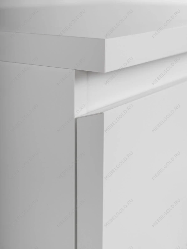 Тумба прикроватная подвесная Варма 50х21х30, белая | изображение 7