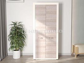 Шкаф 2-створчатый Оливия 2DG (без комплекта полок)