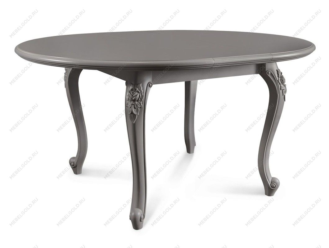 Стол Мокко круглый серый камень | изображение 2