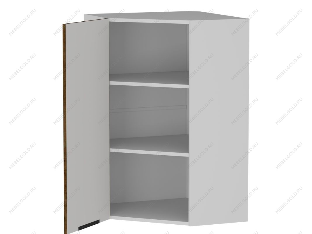 Шкаф 960 ШУ-60, Ватель (600*600*960) Дуб рейка шоколад, 23365 | изображение 1