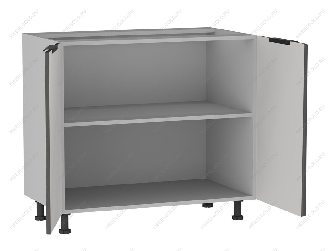 Стол С-90, Ватель (900*523*820) Экокожа Серый, 23308 | изображение 1