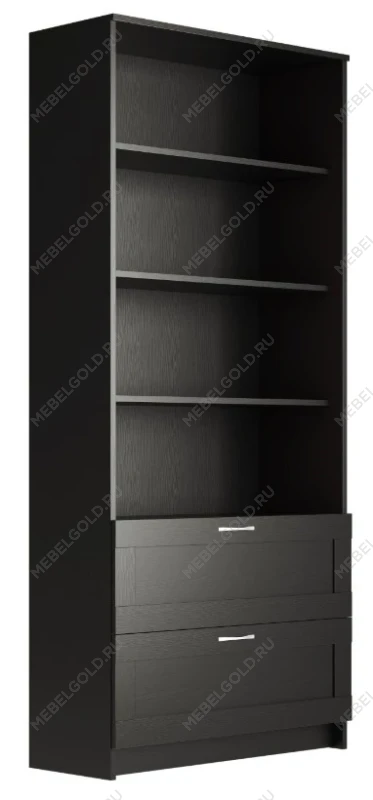 БРИМНЭС / СИРИУС Стеллаж ИКЕА / IKEA 2 ящика 78х190 Дуб Венге